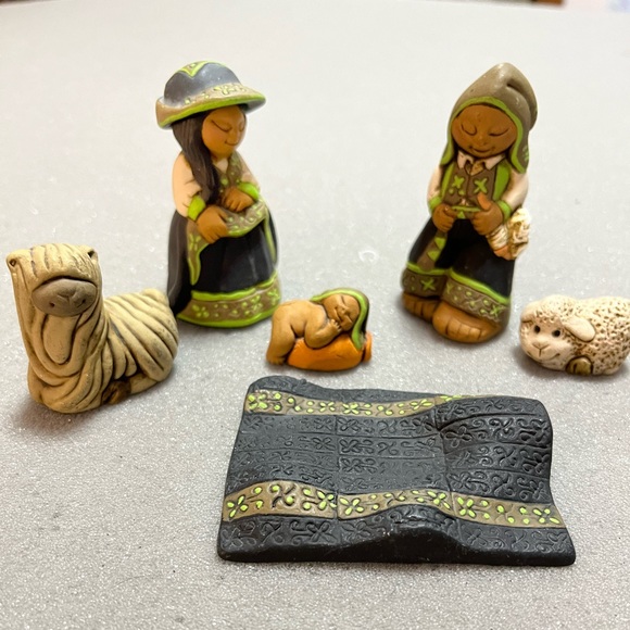 Peruvian nativity scene - Picture 1 of 8